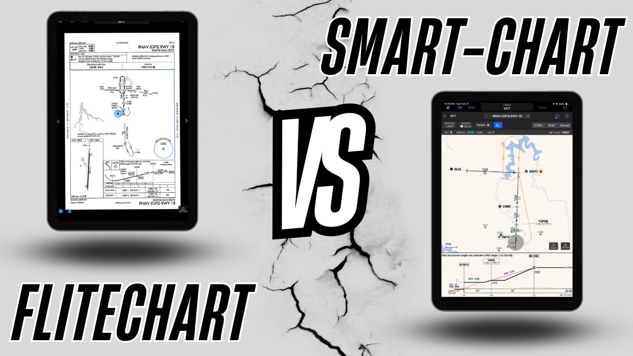 FliteCharts против SmartCharts: объяснение | В чем разница между Garmin Pilot и другими сервисами?