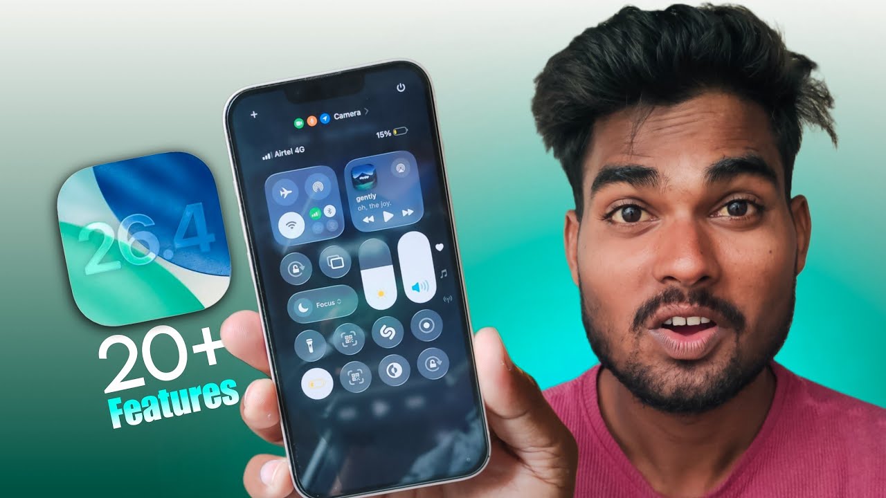 iOS 26.4 Update - New Features  || iPhone 13 iOS 26.4 Update !!