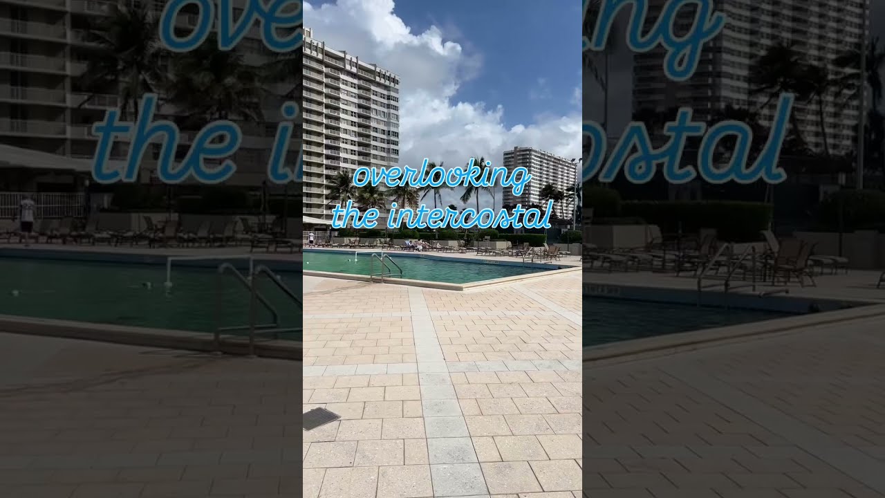 The Hemispheres .. A hidden #oasis  in #Hallandale #Beach, #Florida #realestate #floridacondo
