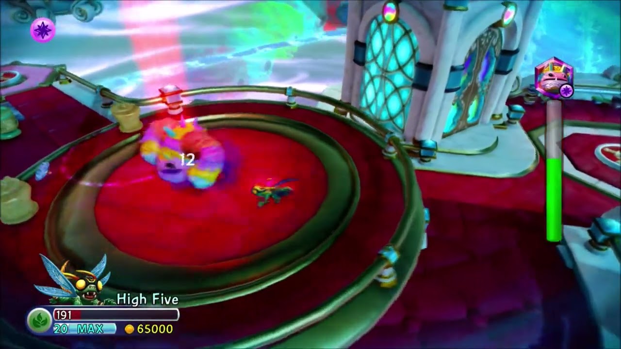 Skylanders Trap Team Pain-Yatta Boss Battle with High Five (Nightmare Mode)