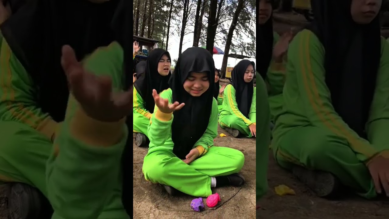 Diantar pakai truk, OUT BOND SMP 10 Padang seru dan lucu (Arsip hari ketiga LDK bersama EKI)