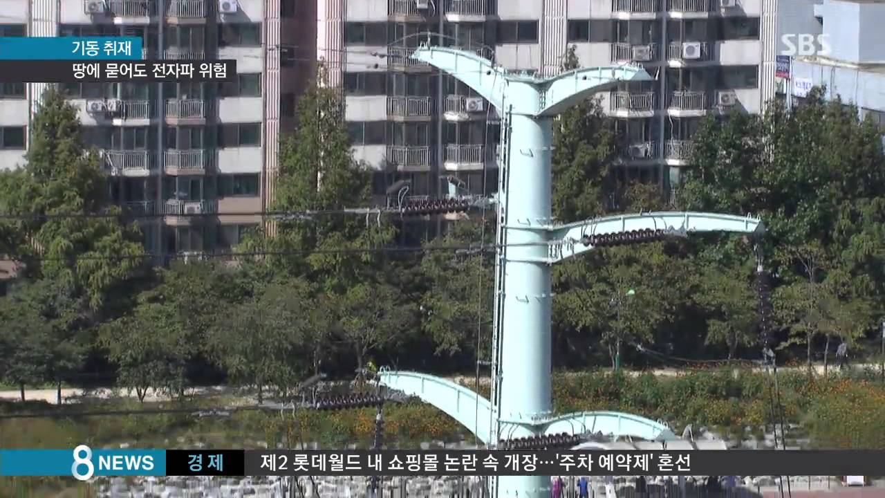 [사회] 안전한 줄 알았는데…전자파 내뿜는 땅속 고압선 (SBS8뉴스|2014.10.14)