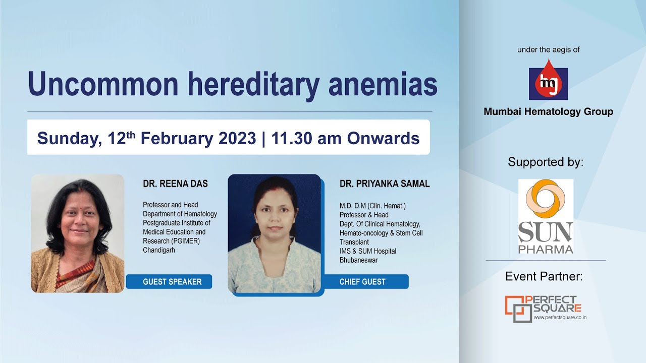 Uncommon hereditary anemias
