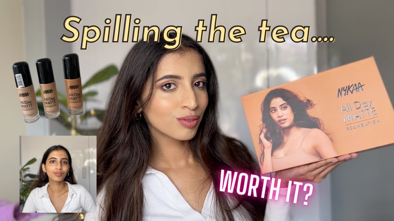 Nykaa All Day Matte Foundation Review | Urvee