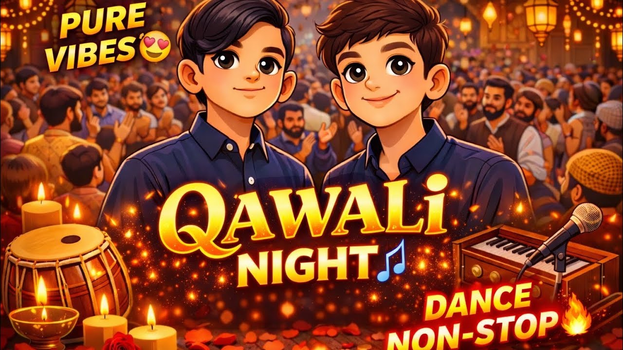🎤✨ Epic Qawali Night – Soulful Live Performance! 🎶💖