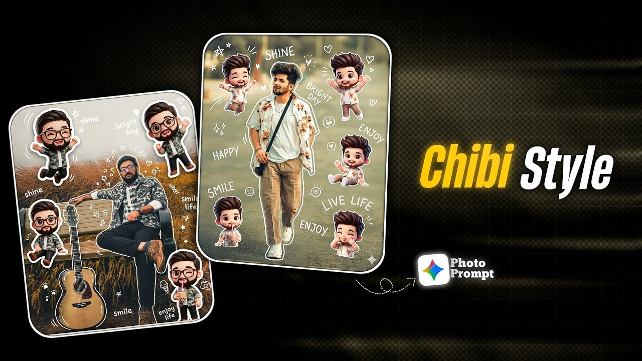 Trending Chibi Style Photo Edit 😍 | Turn Your Photo into 3d Chibi Cartoon | Gemini Prompt 