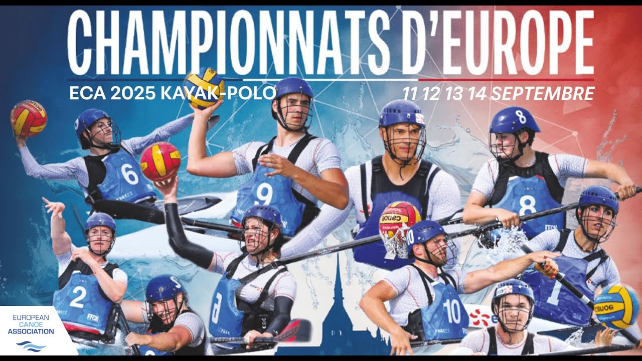Day 4 – Pitch 3 – 2025 ECA Canoe Polo European Championships