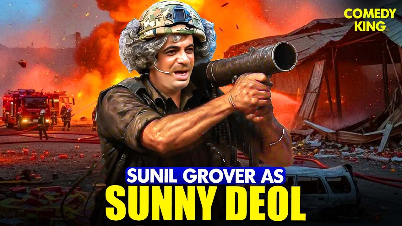 Sunil Grover As Sunny Deol (Border 2)😂| The Kapil Sharma Show | Best Of Dr.Gulati | Funny