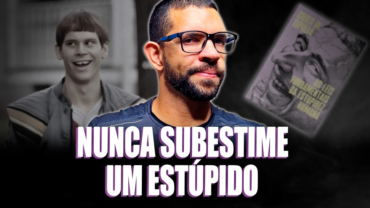 AS LEIS DA ESTUPIDEZ HUMANA (Carlo M. Cipolla): O livro que explica porque estamos ferrados