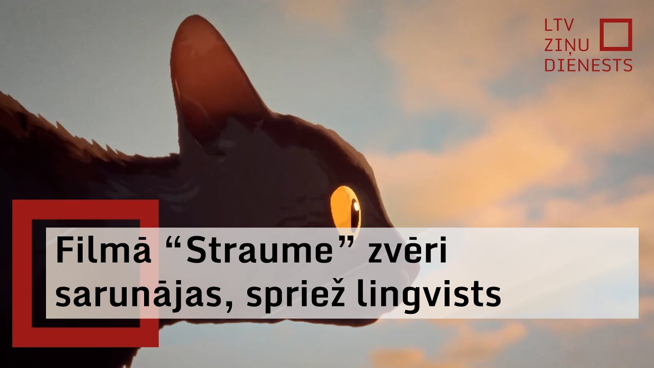 Filmā “Straume” zvēri sarunājas, spriež lingvists