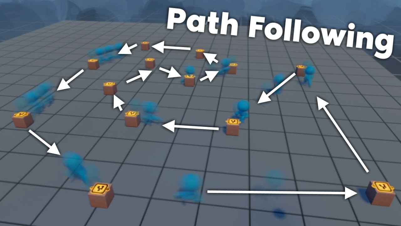 Following A Path | Dreams Tutorial