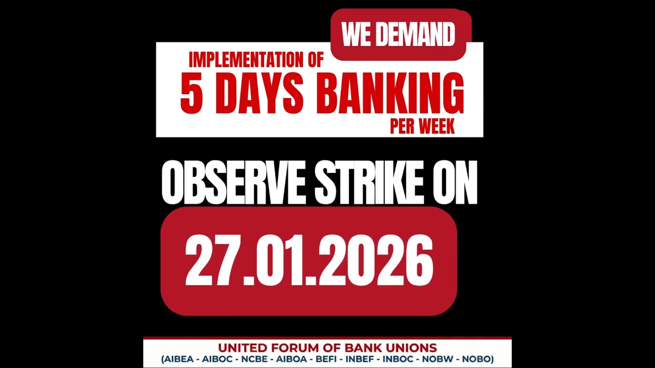 UFBU Call : Observe Strike on 27th January, 2026 #UFBU #AIBEA