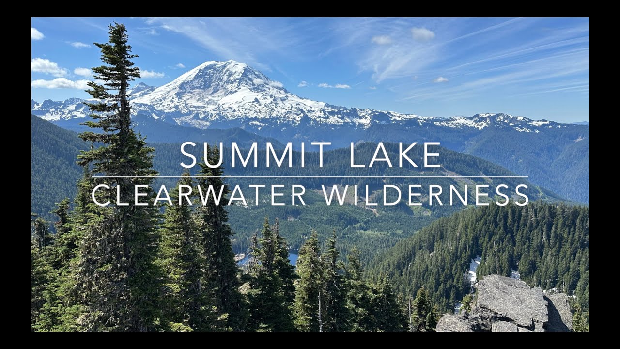 Hike to Summit Lake, Cascade Mountains, Washington State May 2023