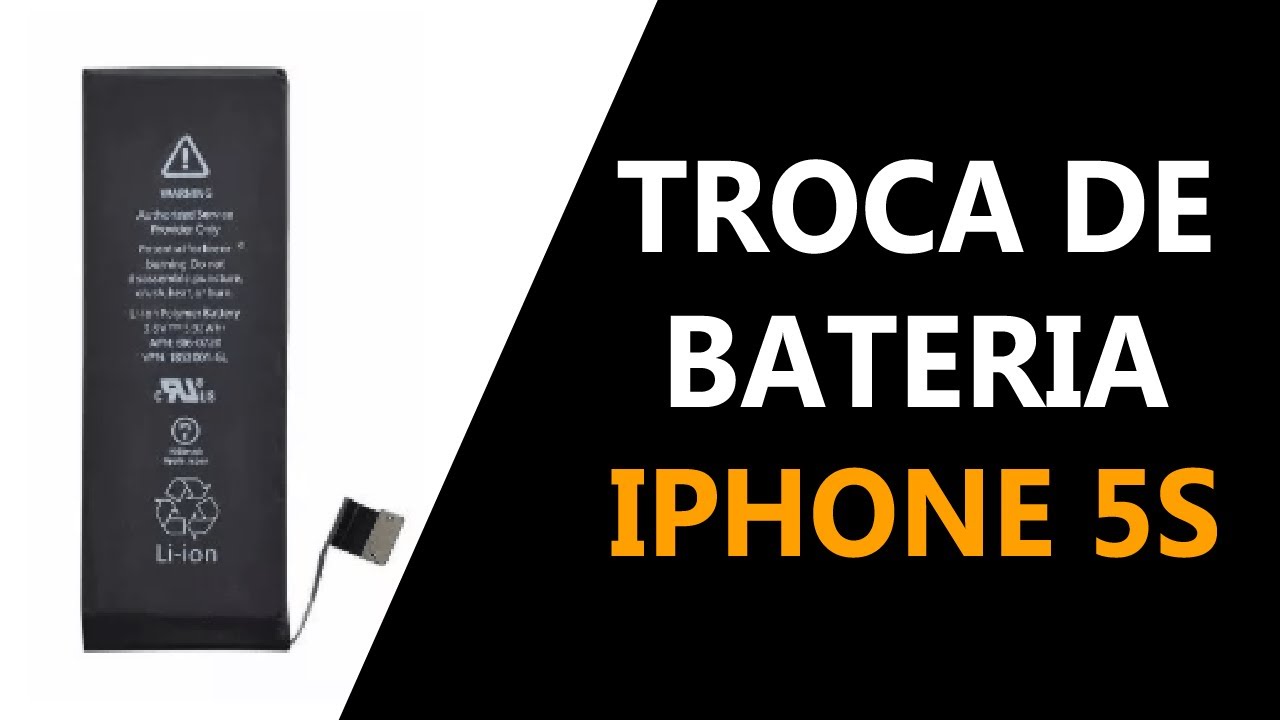 Como trocar a bateria do iPhone 5S