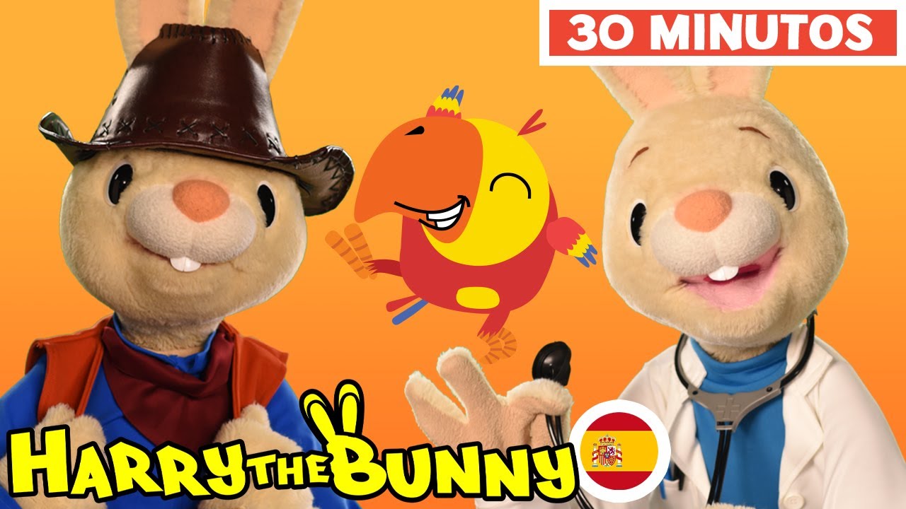 Harry y Larry | Capitulos Completos de Palabras y Vocabulario para Niños |  @BabyFirst Español ​
