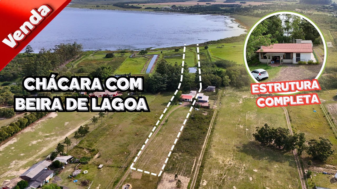 CHÁCARA COM BEIRA DE LAGOA, CASA, INDÚSTRIA, AÇUDE e GALPÃO R$799 mil