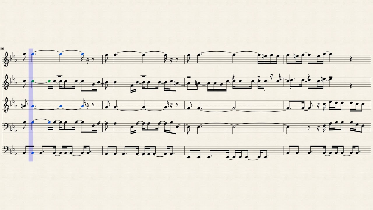 Freedom_'90 by George Michael for brass quintet