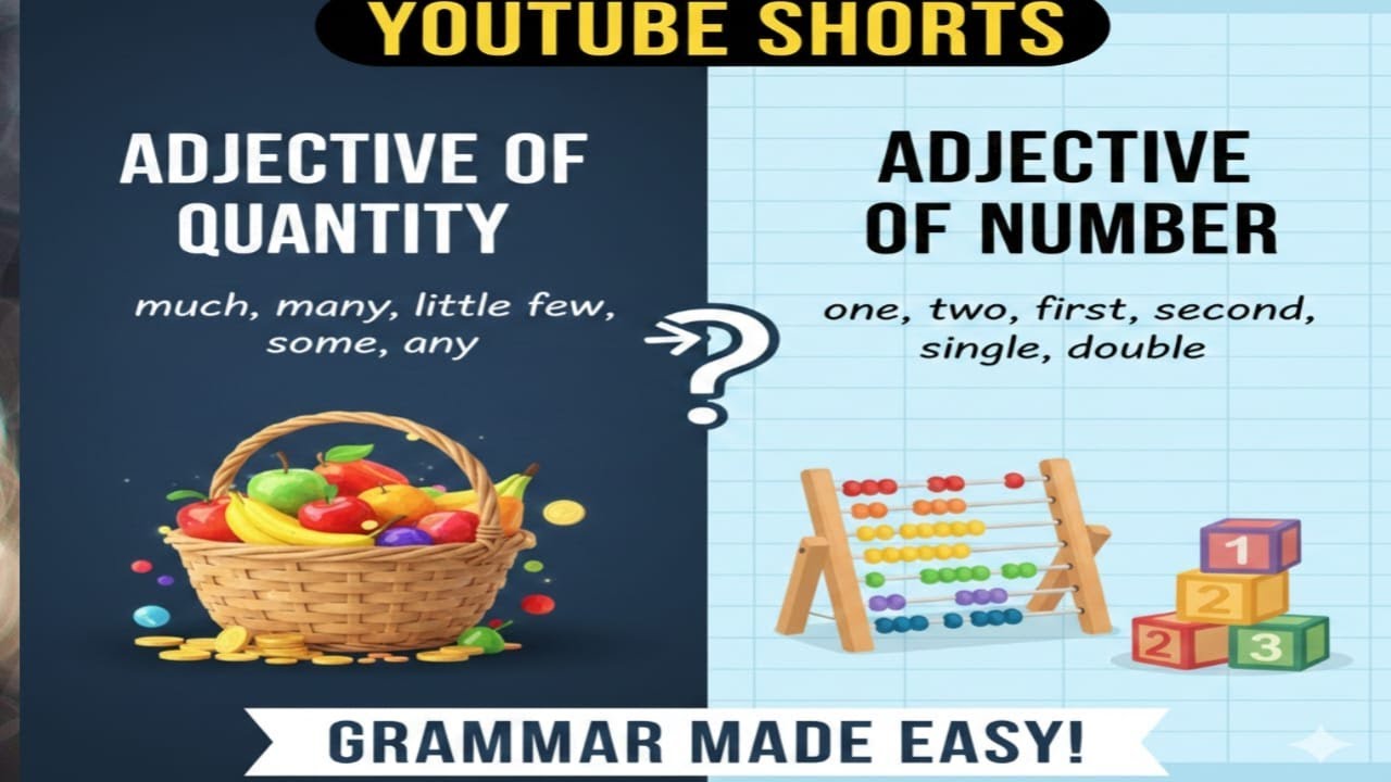 ADJECTIVE OF QUANTITY AND ADJECTIVE OF NUMBER 92 KNOWLEDGE NEST BY RIZWAN AHMAD