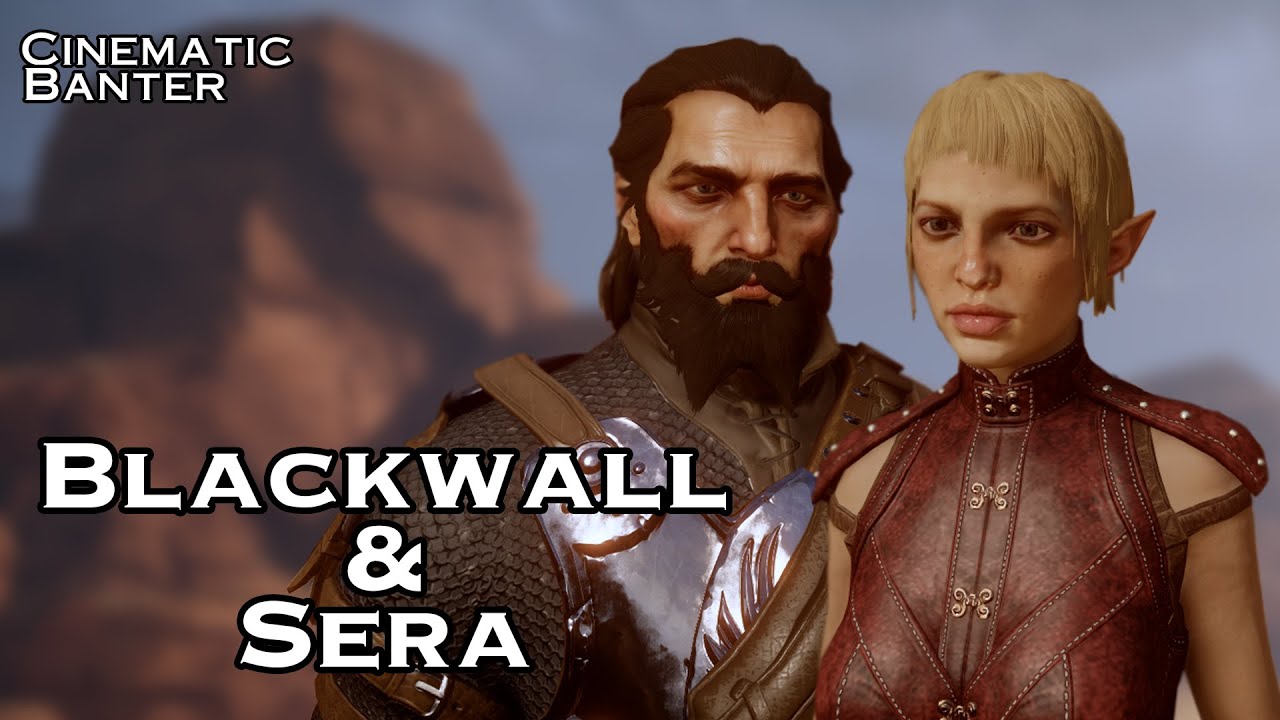 Кинематографический стеб Блэкволла и Сэры | Dragon Age: Inquisition