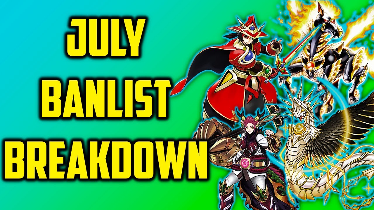 YU-GI-OH! JULY 2021 BANLIST SPEEDRUN