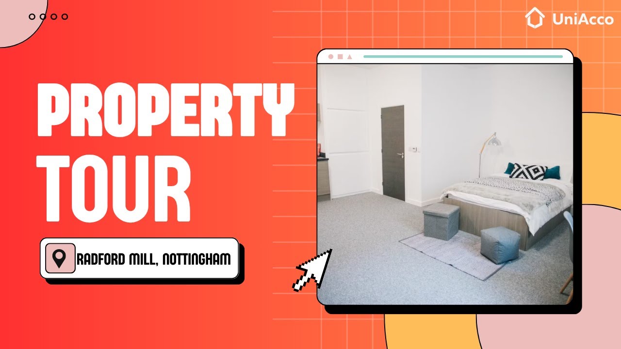 Radford Mill Nottingham Room Tour 🛏️ | Stylish Student Accommodation with Top Facilities!