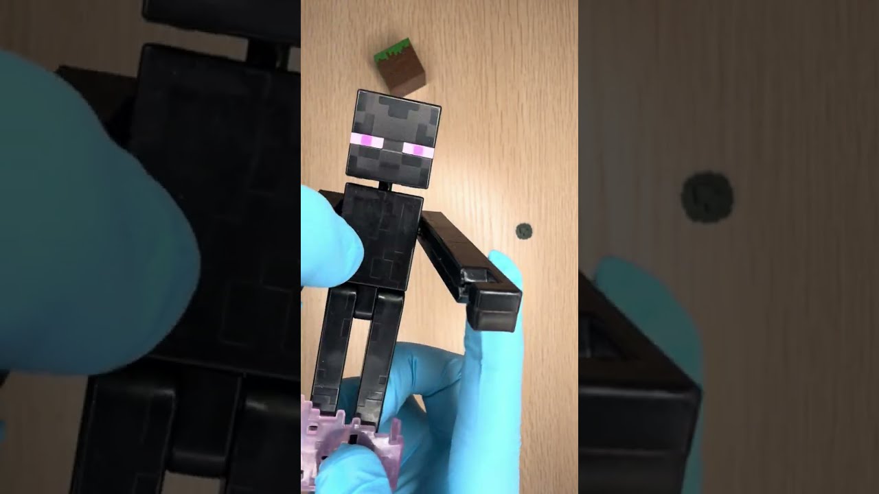 The Figure That Never Blinks: Unboxing Mattel's Terrifying Enderman! (7 Mins of Detail)
