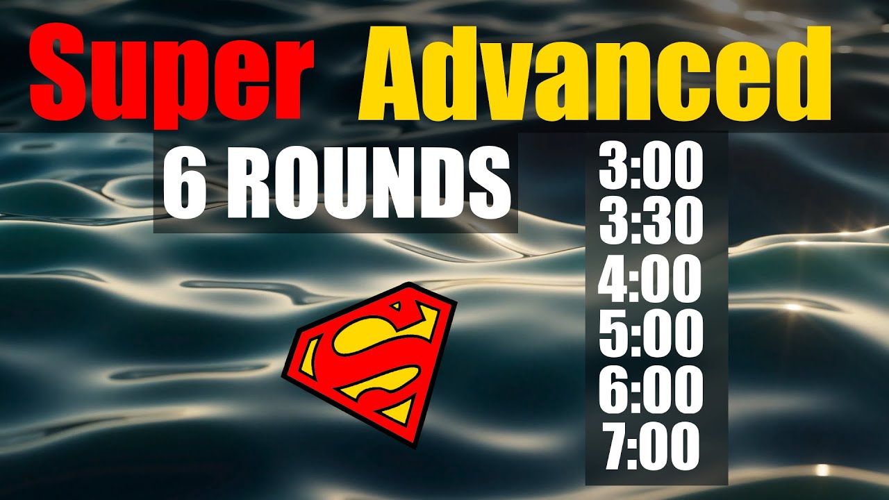 Super Advanced: 6 rounds of Wim Hof Breathing Technique