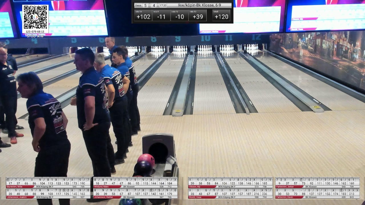 IKW/KÖPING BK F VS BK Klossen | LANE 9-12