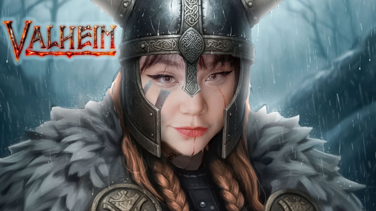 MINHA  PRIMEIRA AVENTURA NO VALLHEIM  FT. @Mamao