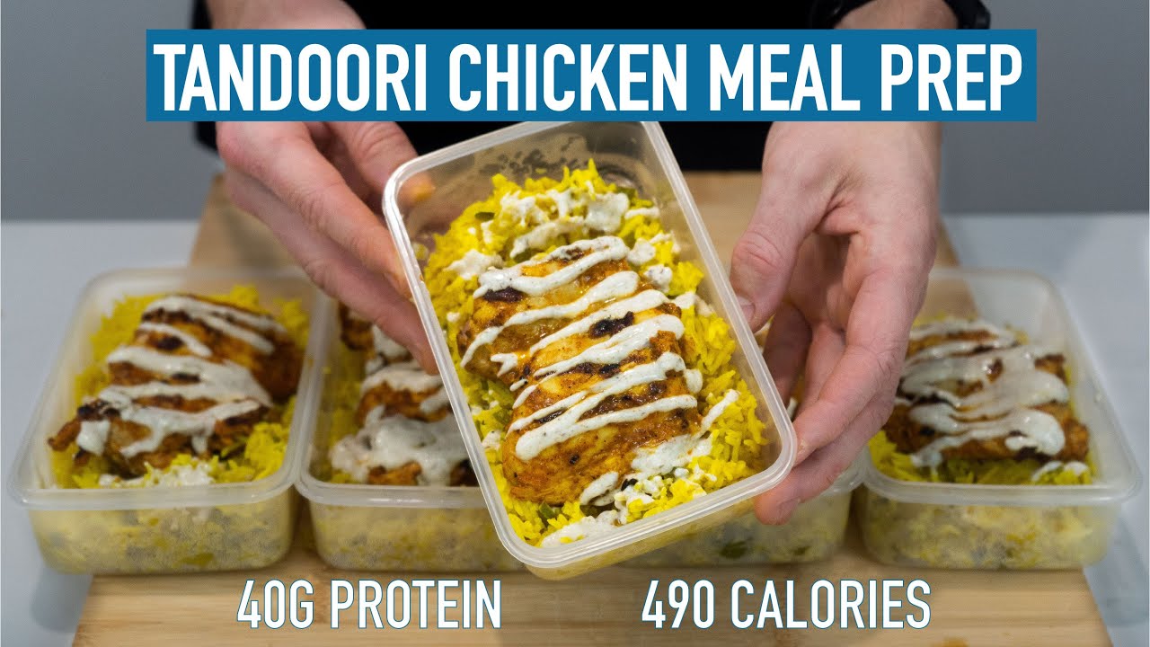 Flavorful Tandoori Chicken and Yellow Rice Meal Prep: Quick and Easy Make-Ahead Recipe