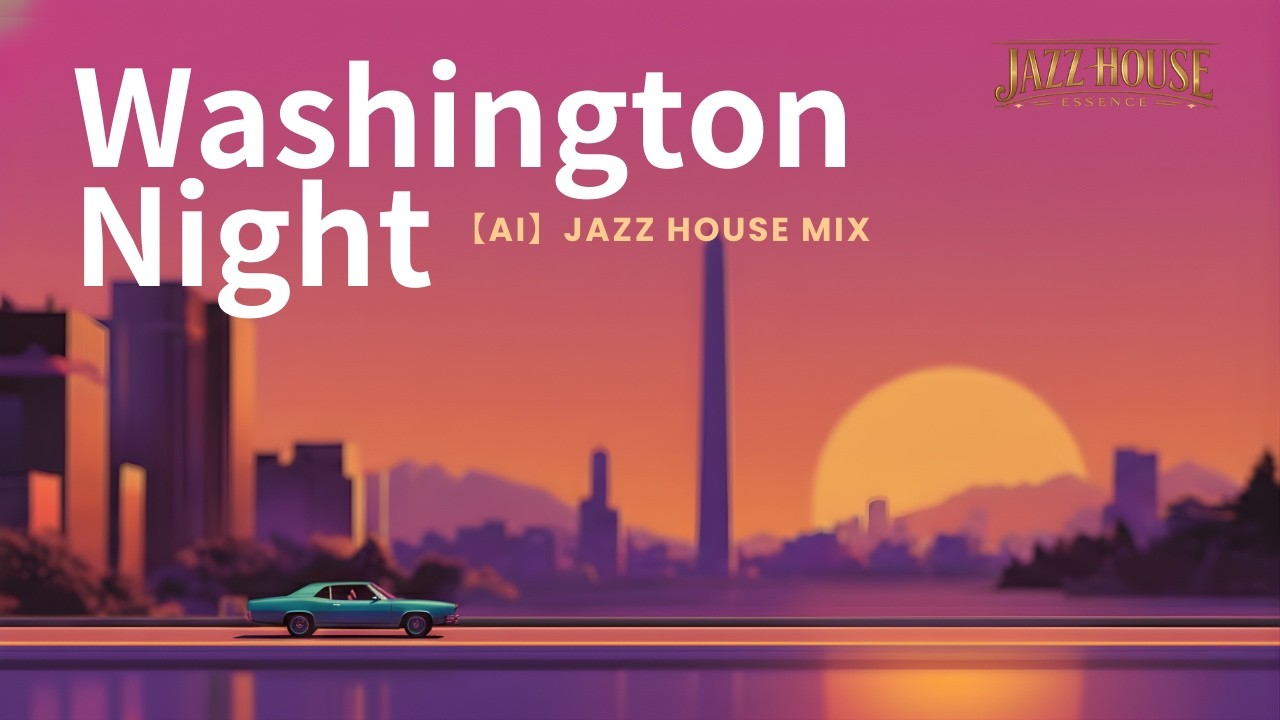 Red Smoke — Jazz House Mix 2026 | Washington D.C. Night Vibes & Sophisticated Chill