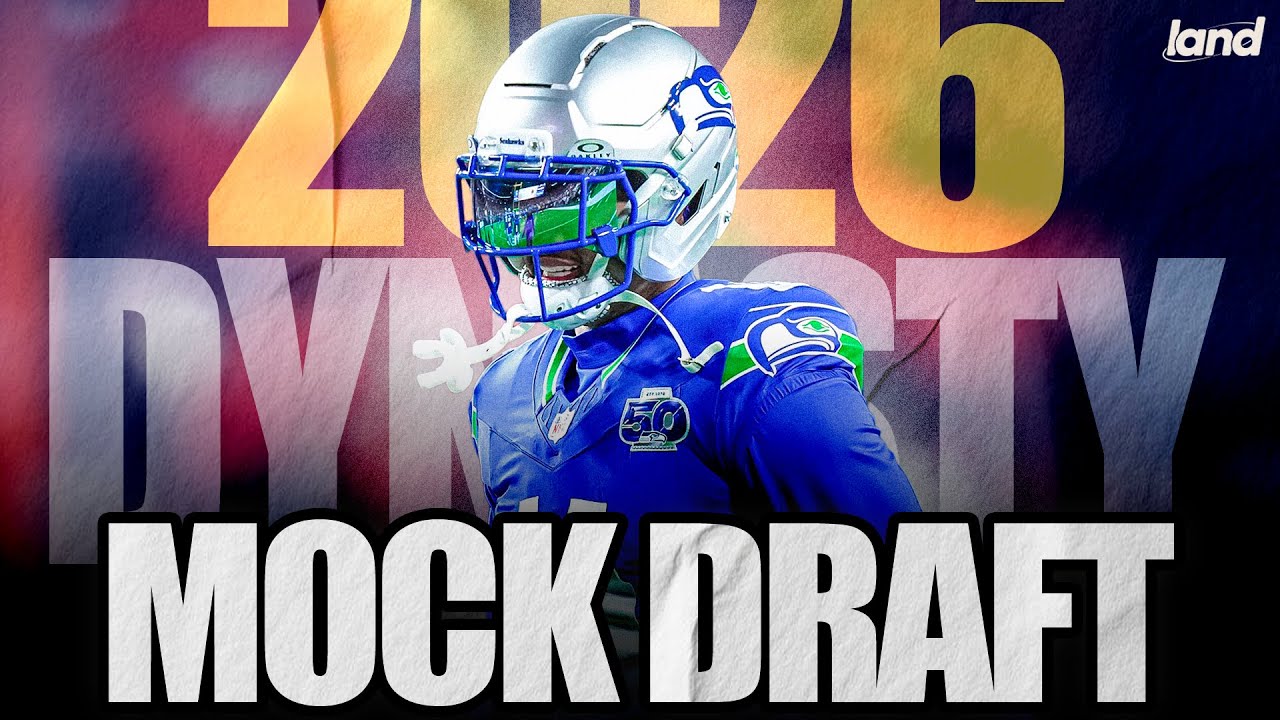 A New Dynasty Startup Mock Draft (with 2026 Rookies)