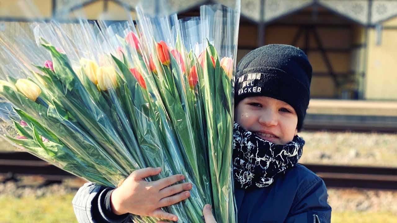 100 tulpių i&scaron;&scaron;ūkis per Kovo 8 d. Diena su manimi. Challenge