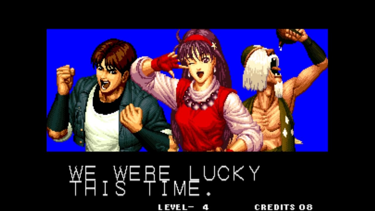 [King of Fighters '94] Psycho Soldier Team (China) vs Hero Team (Japan)