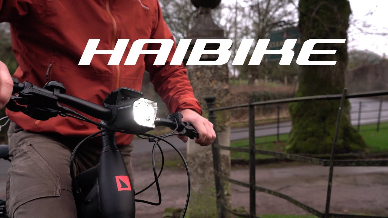HaiBike  eTrekking bike -  Wye Valley winter adventure