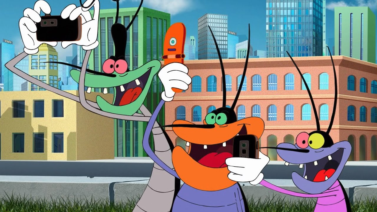 हिंदी Oggy and the Cockroaches मजेदार जन्मदिन Hindi Cartoons for Kids