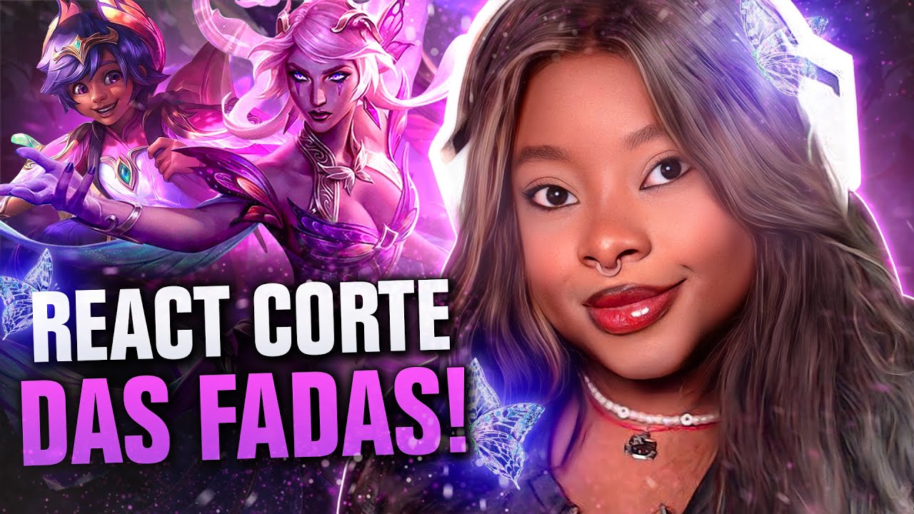 REAGINDO &Agrave;S NOVAS SKINS CORTE DAS FADAS! 🦋 │ League of Legends - Jinkiwinkki