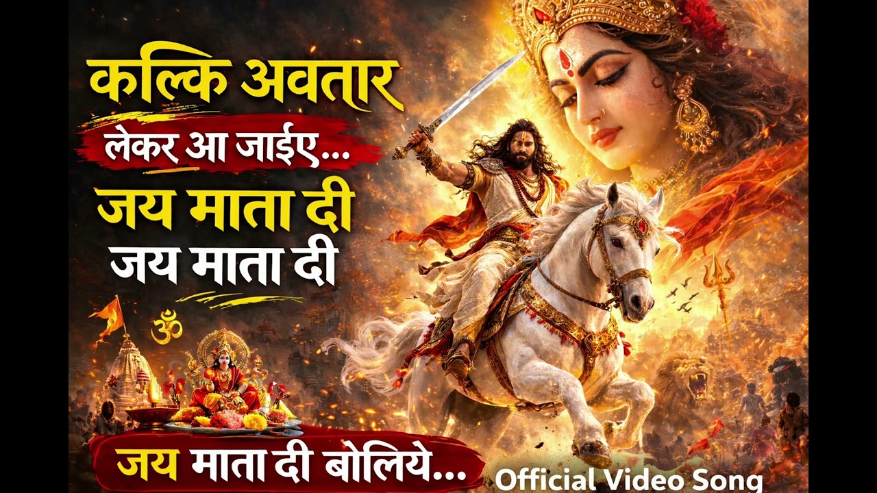 कल्कि अवतार लेकर आ जाइए/Kalki Avatar lekar aa jaiye | bhajan song | bhakti song | hindi song ||