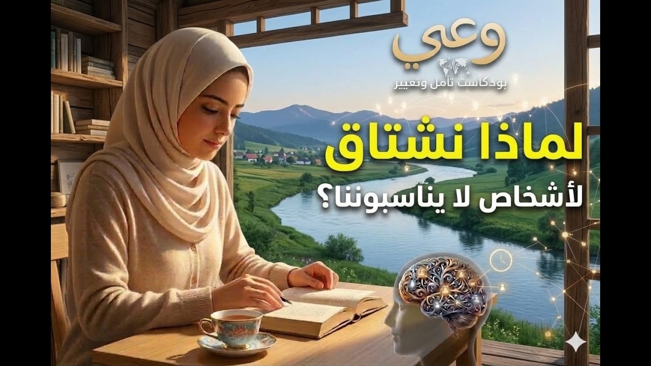 لماذا نشتاق لأشخاص لا يناسبوننا؟ الحقيقة التي لا يخبرك بها أحد | وعي بودكاست 🫶 🥀 😶‍🌫️🤍 🧠