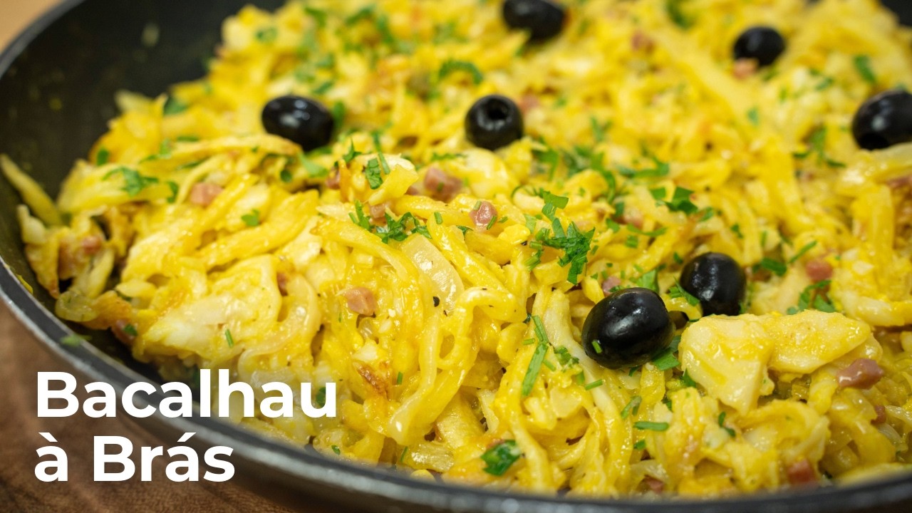 Bacalhau à Brás com um TOQUE ESPECIAL… Ficou DELICIOSO! 😍