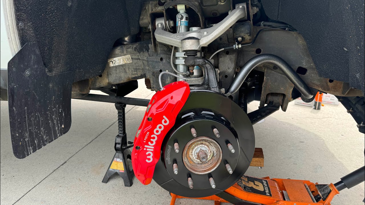 2017 Silverado Wilwood Big Brake Kit installation