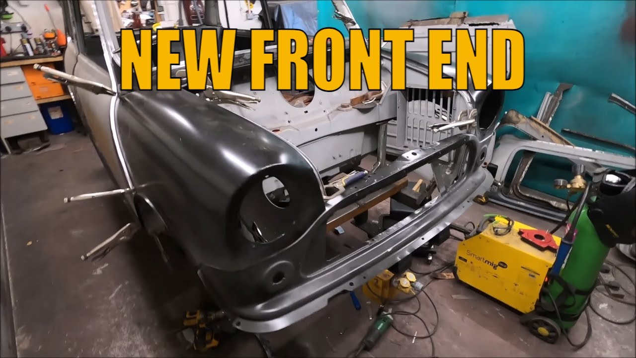Fitting The Front End - Cooper S Mk3 Restoration - Classic Mini Workshop Pt.35