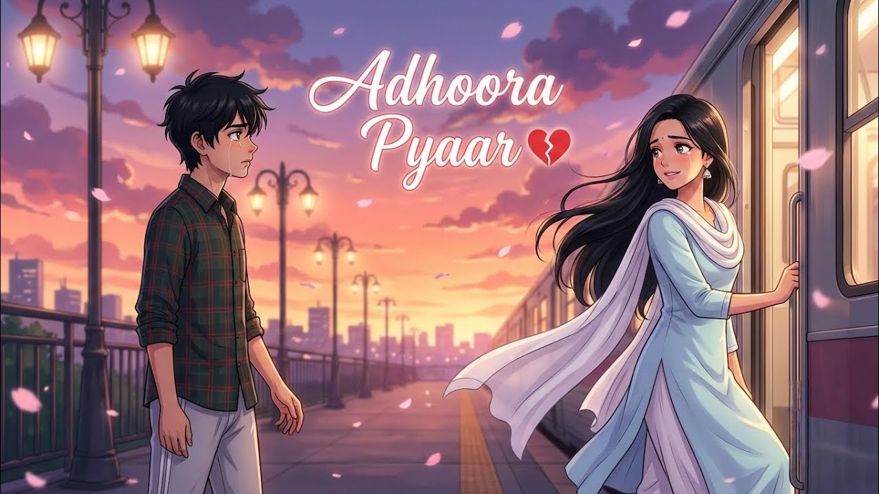 Adhoora Pyaar 💔 | Sad Anime Love Song | Buddhi explosion song