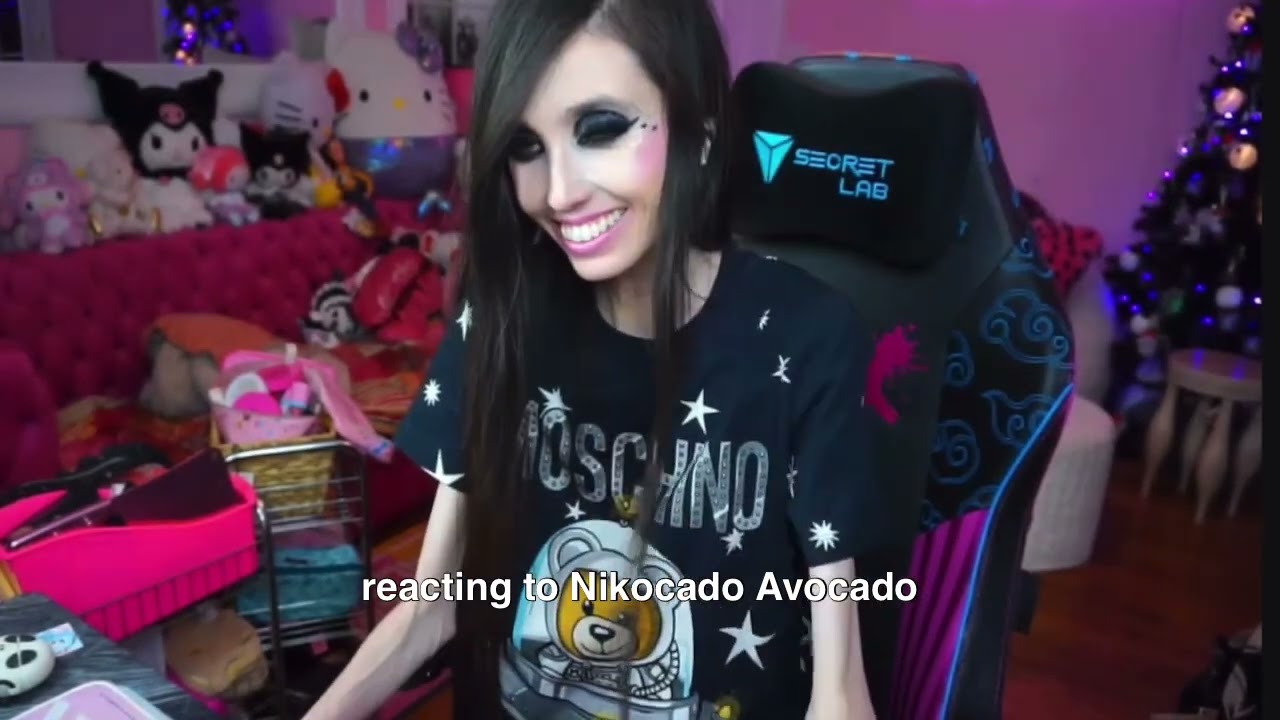 Eugenia Cooney REACTS to Nikocado Avocado &  loves the butterfly emoji 🦋.