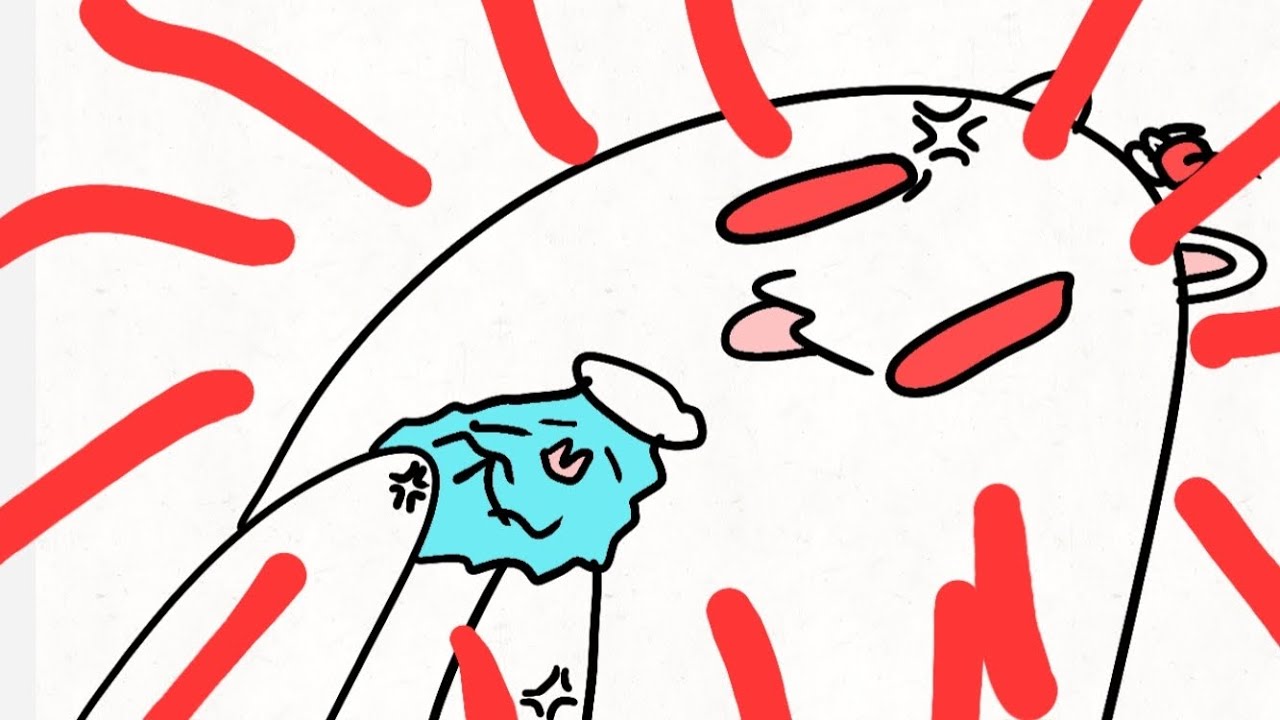 치약이 잘 안짜지는 레구몽..