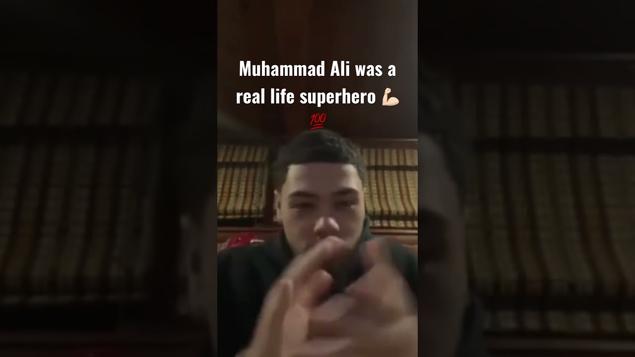 Muhammad Ali was a real life superhero! #blackhistory #blackathletes #blackexcellence #muhammadali