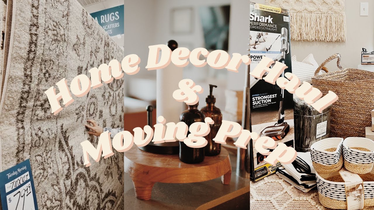 Home Decor Haul + Moving Preparation Haul | Hey Hannah Lee