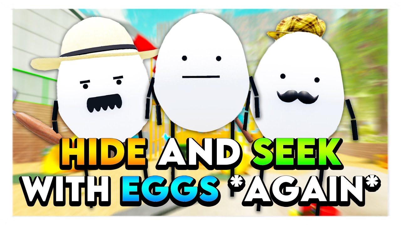 Roblox SECRET STAYCATION HIDE & SEEK WITH EGGS! 🥚 *again*