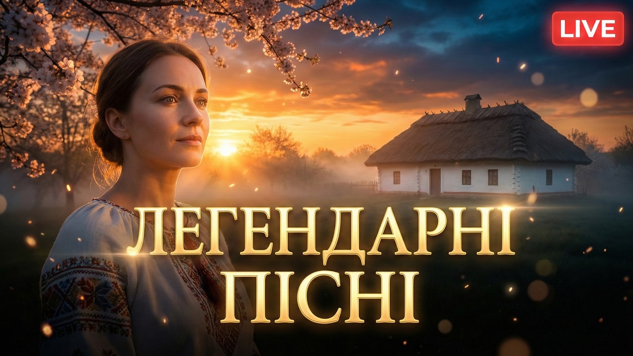 Легендарні Українські легендарні Пісні 🌙 LIVE 24/7 | Золота Класика