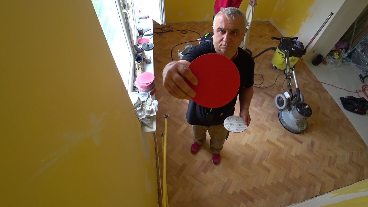 Renowacja parkietu bukowego
